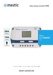 MESTIC PWM MSC-1020 User Instructions