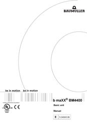 Baumuller b maxx BM4400 Manual