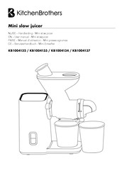 KitchenBrothers KB1004132 User Manual