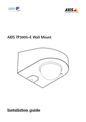 Axis TP3005-E Installation Manual