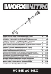 Worx Nitro WG186E Series Original Instruction