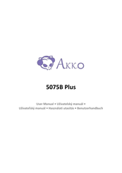 Akko 5075B-Plus User Manual