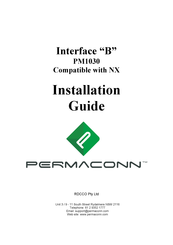 Permaconn PM1030 Installation Manual