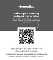 HoMedics SCL-XBC200 Instruction Manual