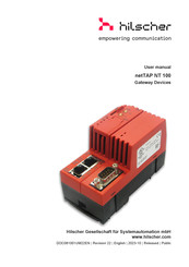 hilscher netTAP NT 100 User Manual