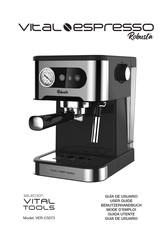 Robusta Vital Espresso Robusta VER-C5073 User Manual