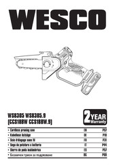 Wesco CCS18BW.9 Manual