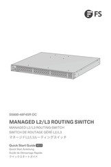 FS S5800-48F4SR-DC Quick Start Manual