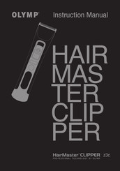 Olymp HairMaster CLIPPER z3c Instruction Manual