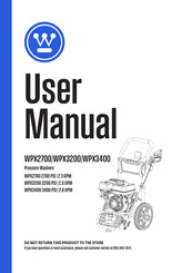 Westinghouse WPX2700 User Manual