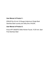 Kraus R0 PRO Series Installation Manual