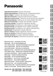 Panasonic NN-SM22QB Operating Instructions Manual