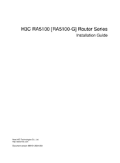 H3C RA5100 Installation Manual