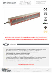 EFFILUX EFFI-FLEX-IP69K User Manual