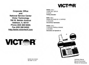 Victor 1230-3 Series Instruction Manual