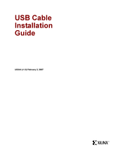Xilinx UG344 Installation Manual
