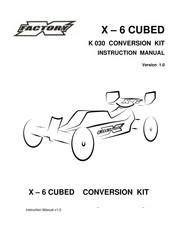 XFactory X-6 CUBED Instruction Manual