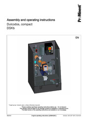 ProMinent Dulcodos compact Assembly And Operating Instructions Manual