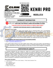 Clam 9710 Manual