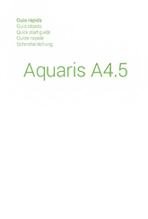 bq Aquaris A4.5 Quick Start Manual