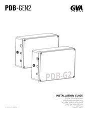 GVA PDB-GEN2 Installation Manual