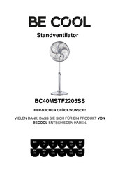 Be Cool BC40MSTF2205SS Manual