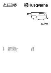 Husqvarna DM700 Operator's Manual