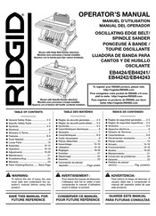 RIDGID EB44243 Operator's Manual