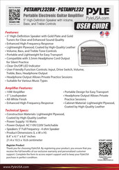 Pyle PGTAMPL232BK User Manual