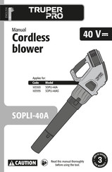 Truper PRO SOPLI-40AS Manual