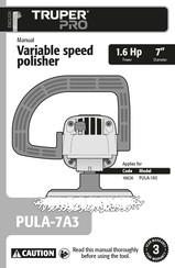 Truper PULA-7A3 Manual