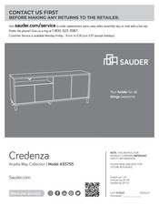 Sauder Acadia Way 430755 Manual