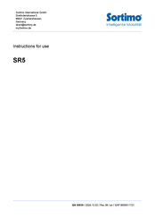 Sortimo SR5 Instructions For Use Manual