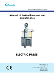 ALFAMATIC EP5 Manual Of Instructions, Use And Maintenance