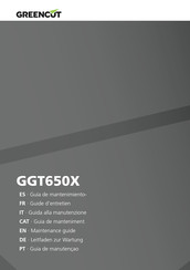 Greencut GGT650X-1 Maintenance Manual