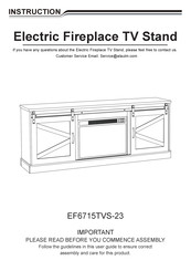 ALAULM EF6715TVS-23 Instructions Manual