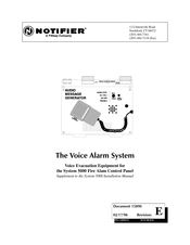 Pittway NOTIFIER System 5000 Manual