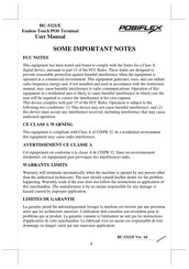 POSIFLEX HC-5321E User Manual