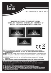 HOMCOM 820-013 Manual