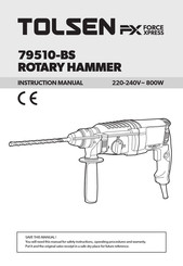 TOLSEN TOOLS FX FORCE XPRESS 79510-BS Instruction Manual