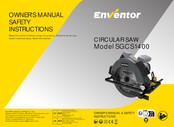Enventor SGCS1400 Owner's Manual & Safety Instructions