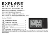Explore Scientific PROJI RPW3001 Instruction Manual