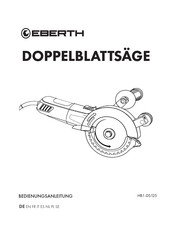 EBERTH HB1-DS125 Operating Instructions Manual