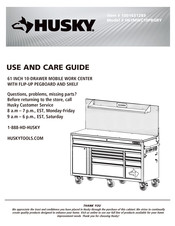 Husky 1001631289 Use And Care Manual