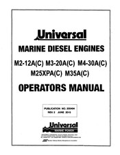 Universal M-35A Operator's Manual