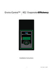 KE2 Enviro-Control EvaporatorEfficiency Installation Instructions Manual