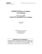 Airmar GH2183 User Manual
