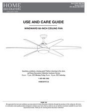 Home Decorators Collection WINDWARD 72068 Use And Care Manual