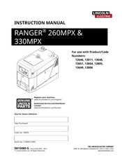 Lincoln Electric 13649 Instruction Manual