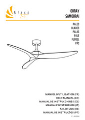 KLASS Fan OURAY User Manual